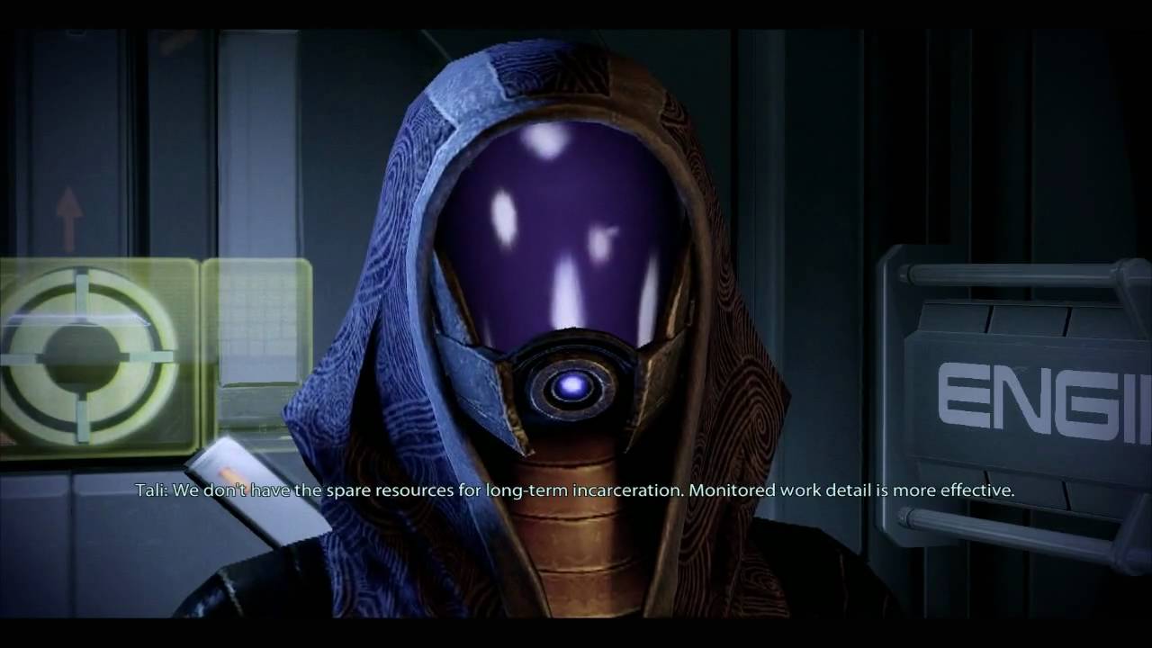 mass effect 2 tali loyalty mission