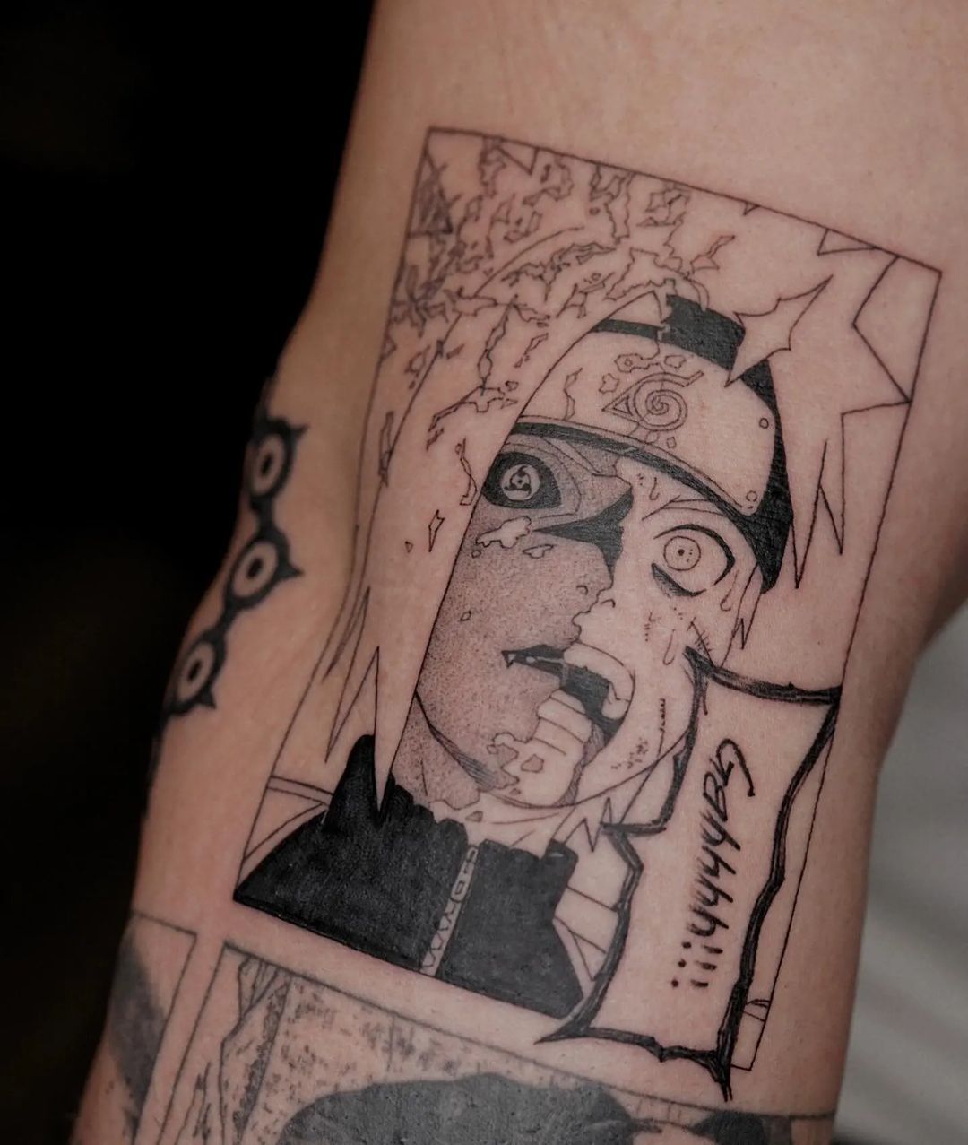 meaningful naruto tattoo designs