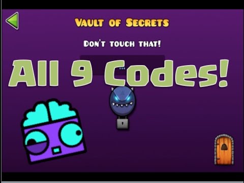 vault of secrets codes gd