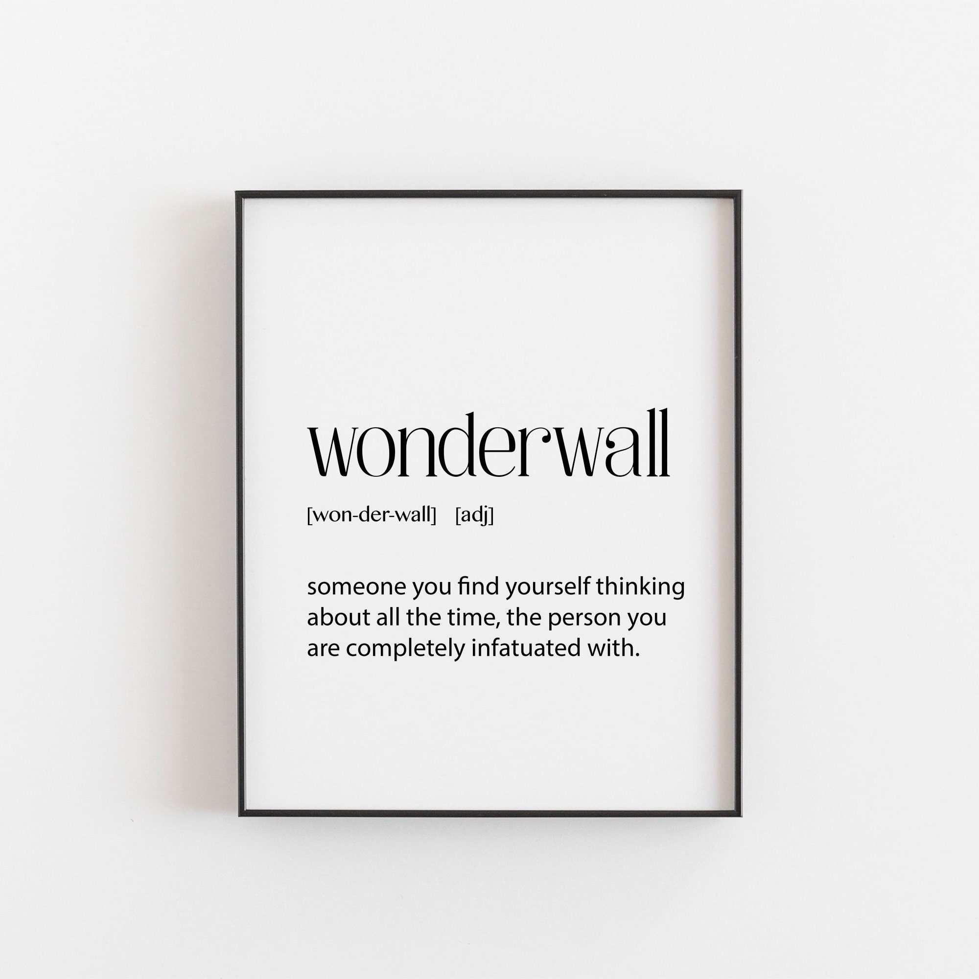 meaning of song wonderwall