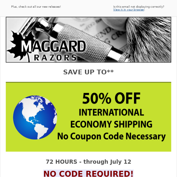 maggard razors promo code