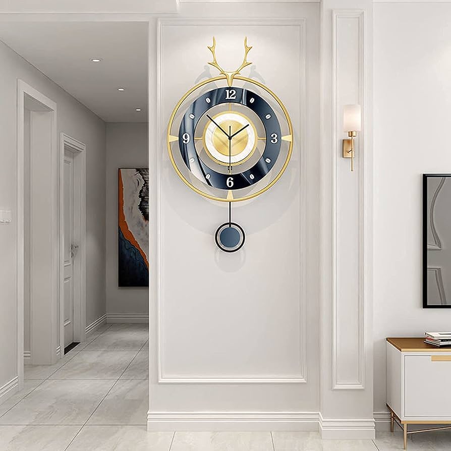 contemporary kitchen clock