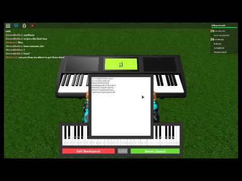 roblox music sheet