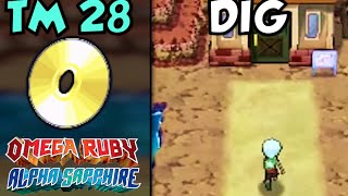 pokemon ruby dig