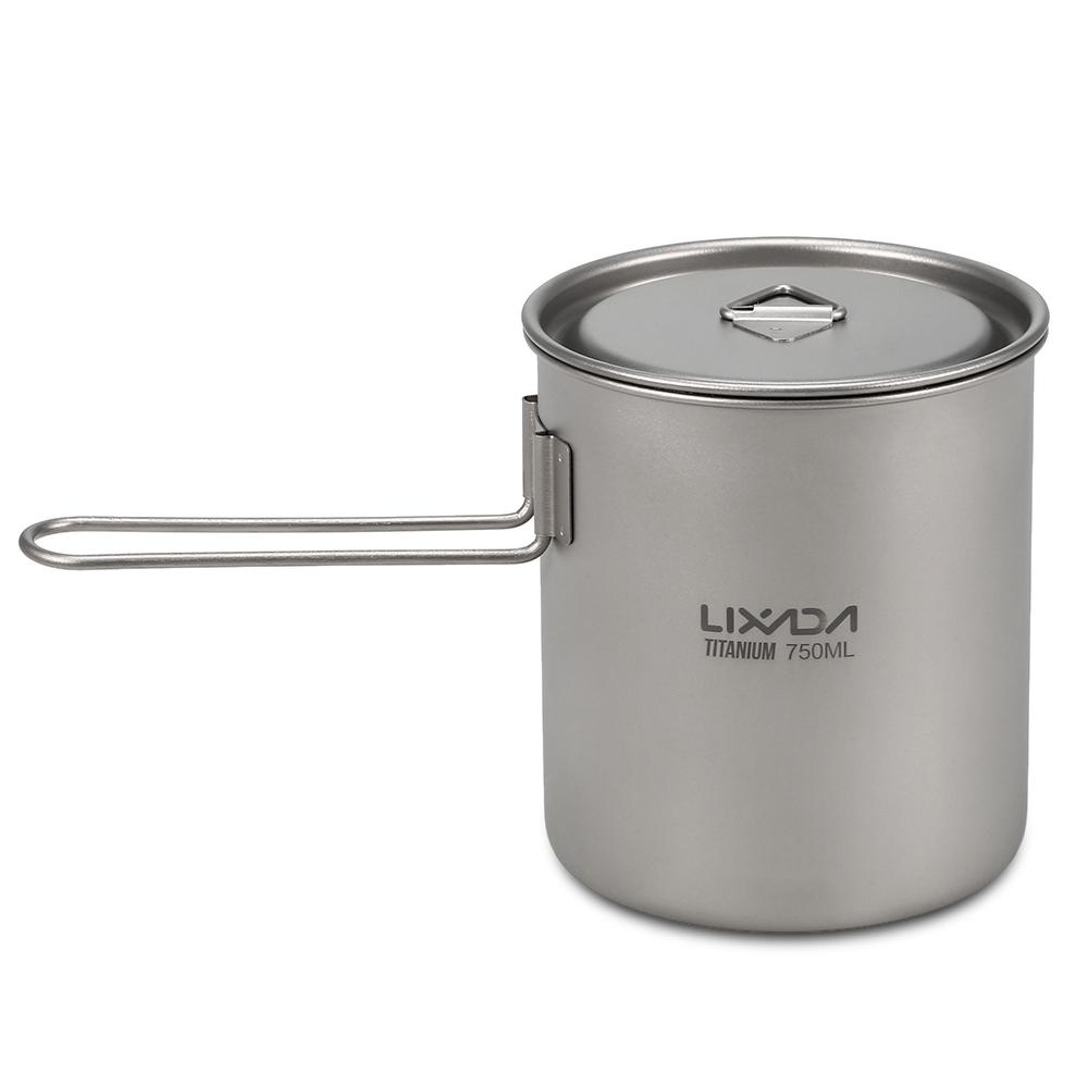 titanium camping pot