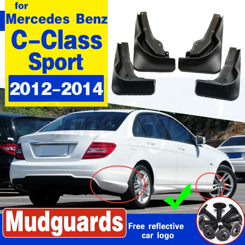 mercedes benz mud flaps