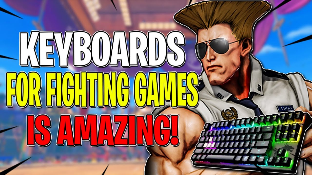 street fighter on keyboard