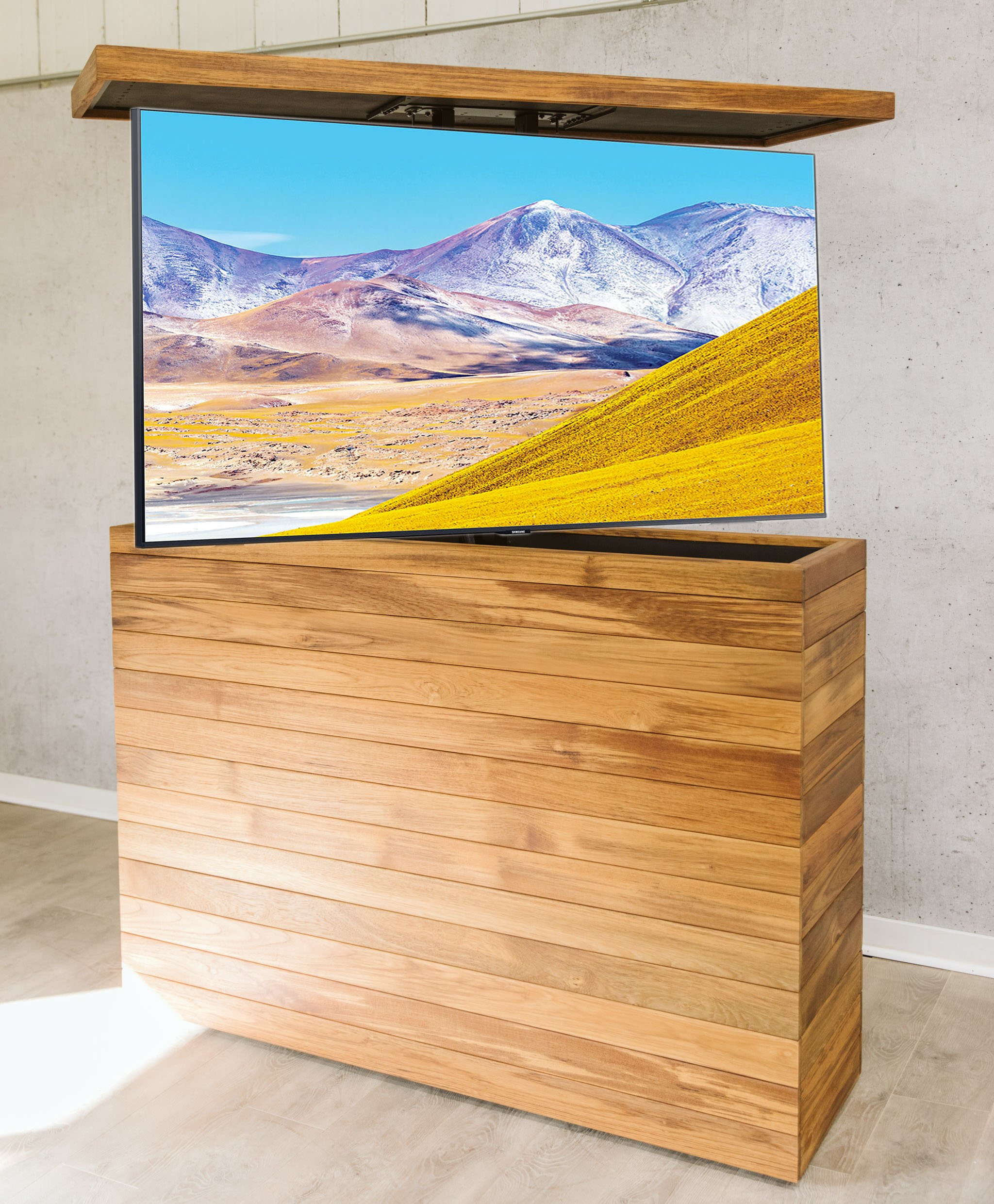 hidden tv cabinet