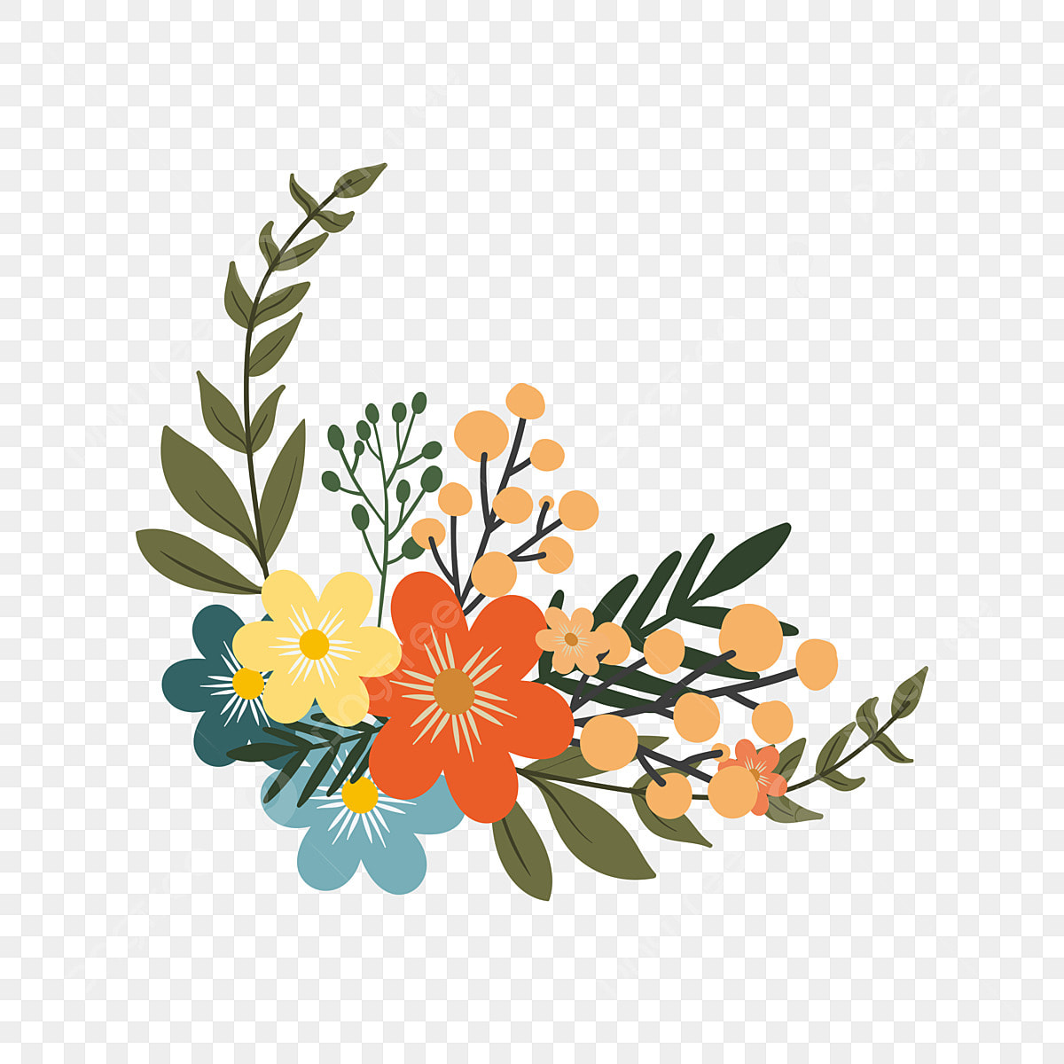 flower vector art