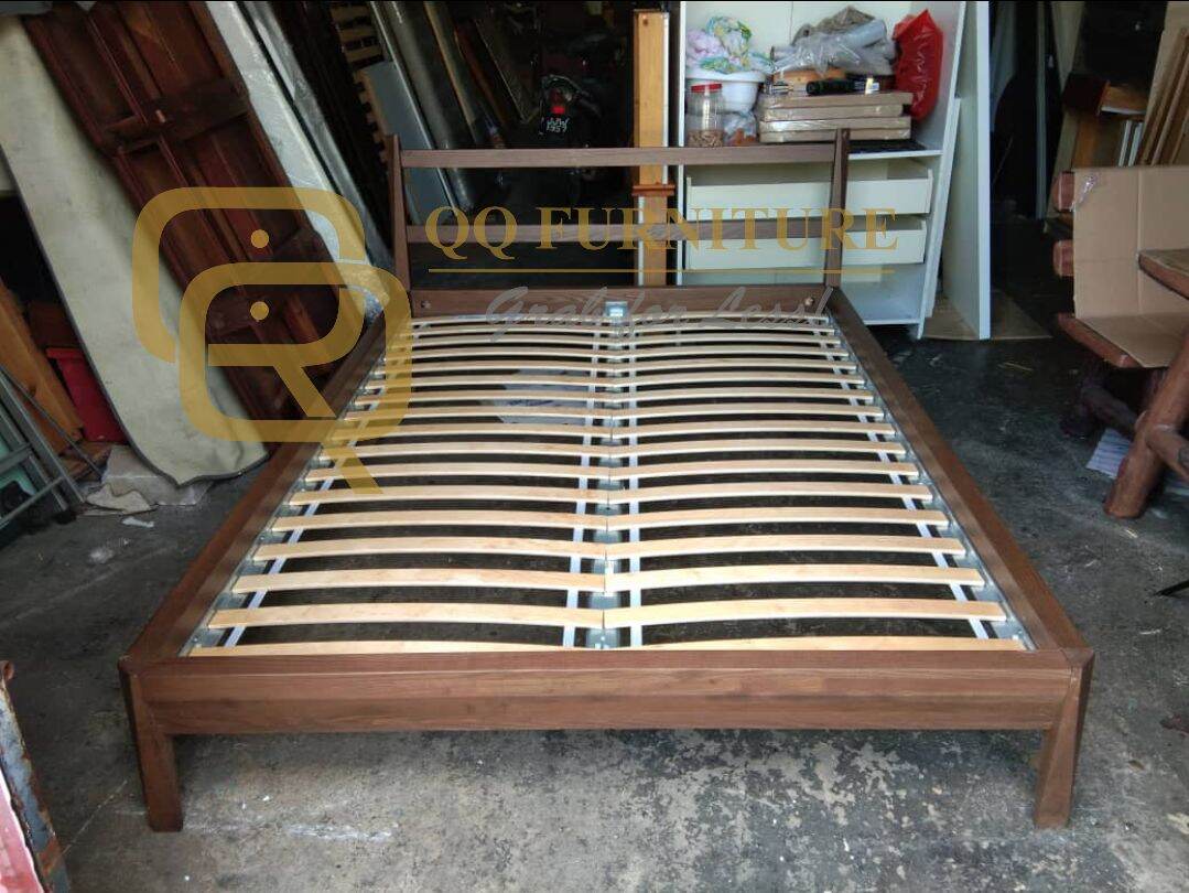 second hand queen bed frame