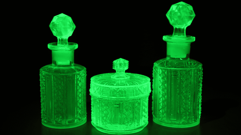 uranium glass glassware