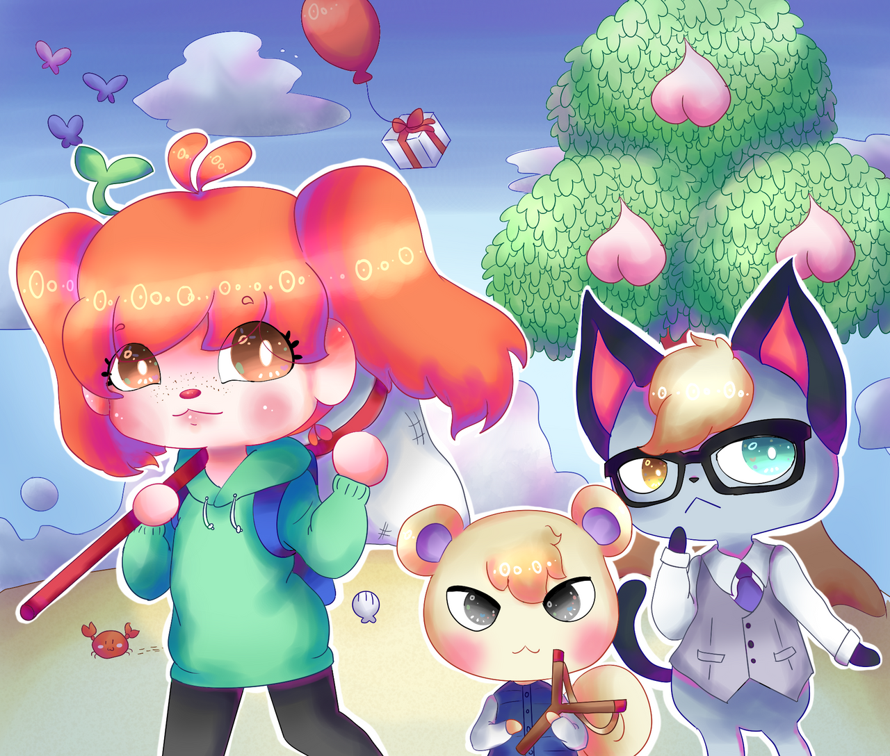 animal crossing fan art