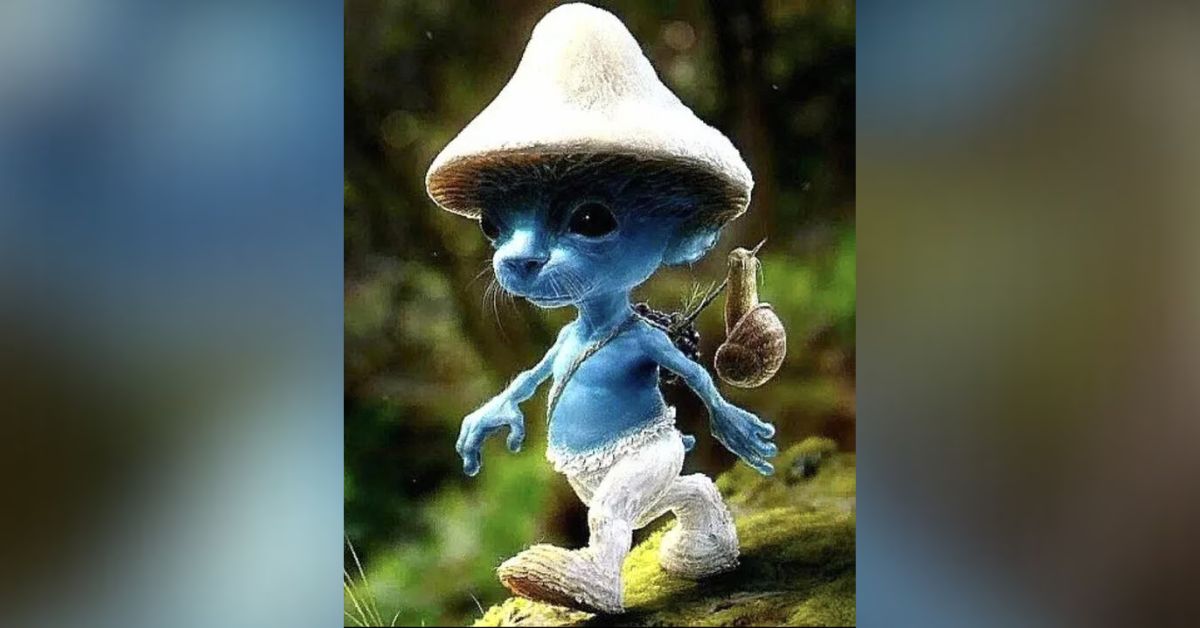 smurf cat pictures