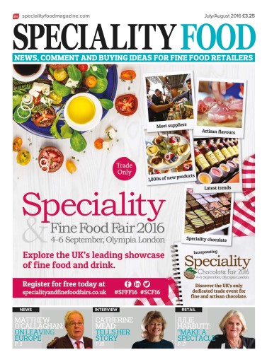 speciality food magazine