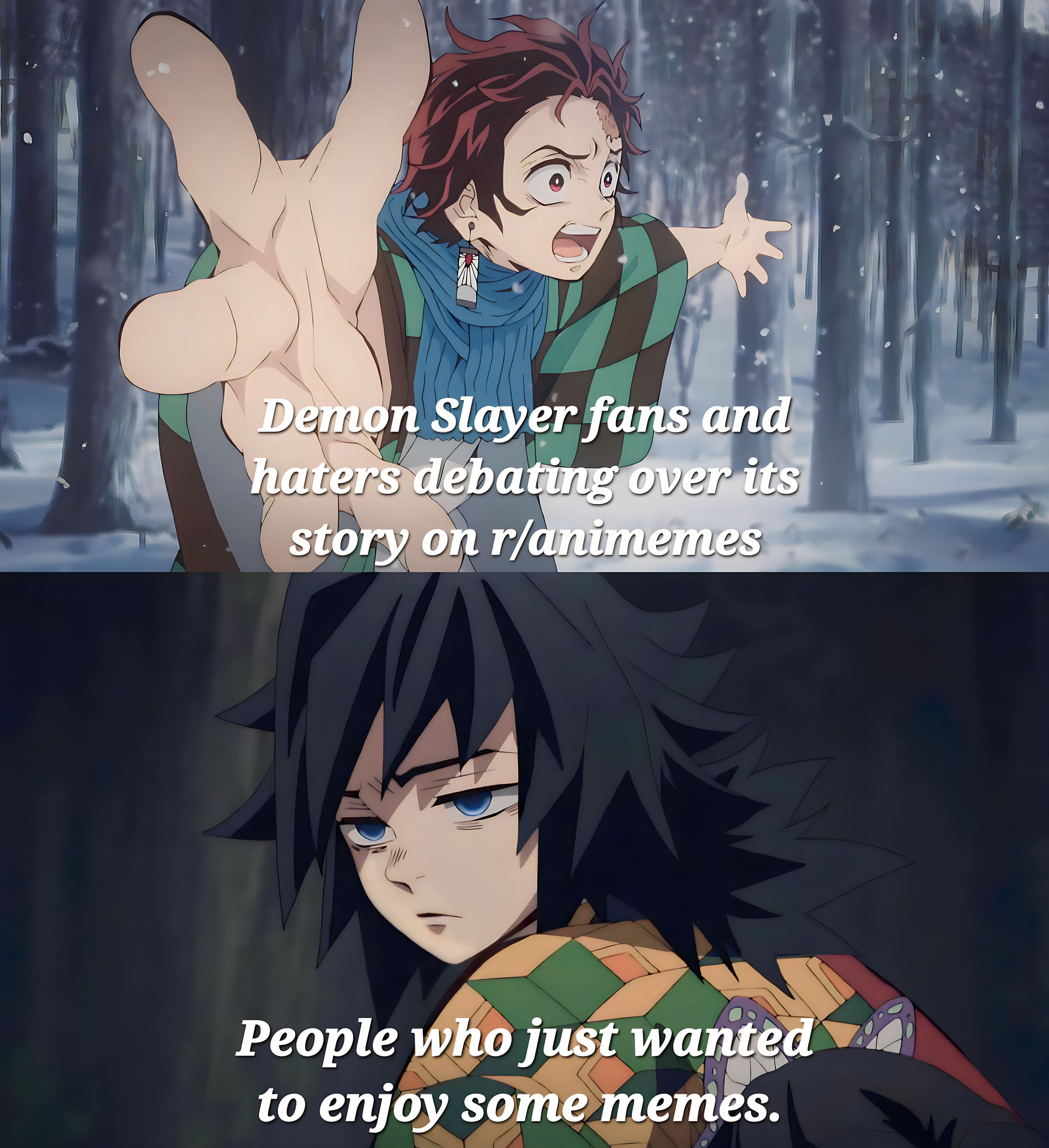 demon slayer meme