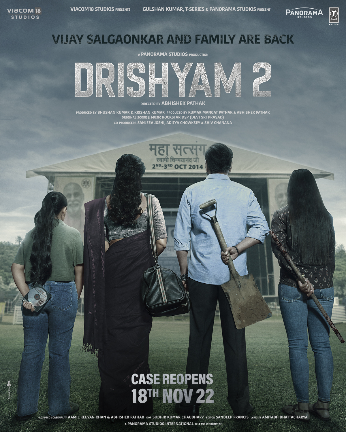 cast of drishyam 2 hindi