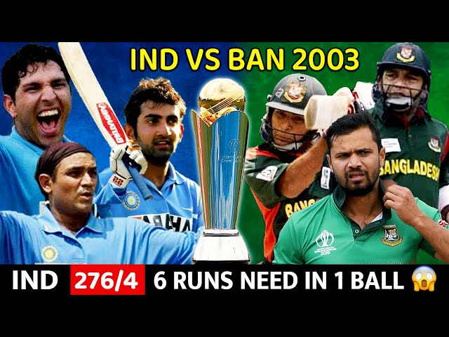 2003 world cup india vs bangladesh