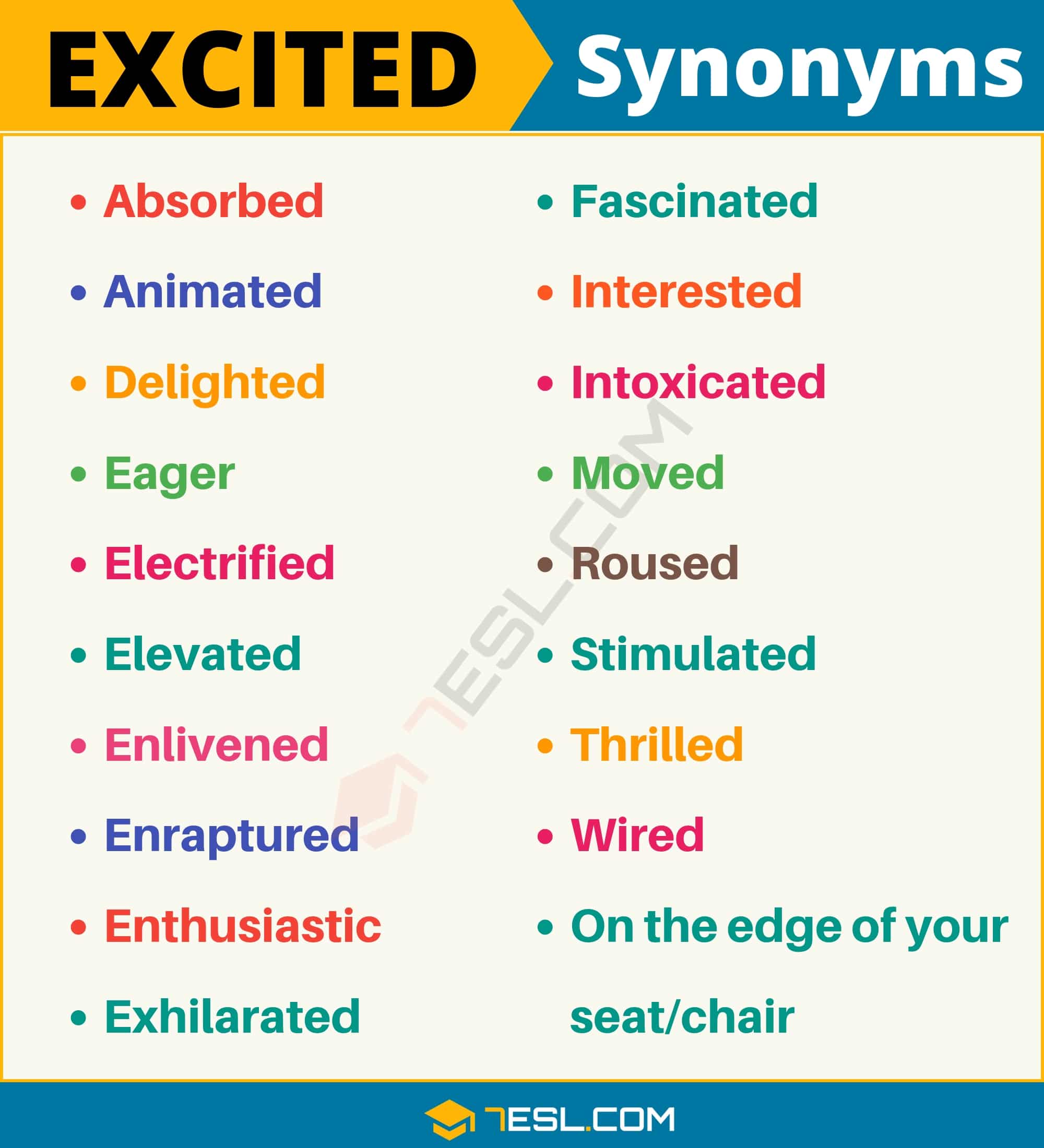 synonyms for enthusiastic