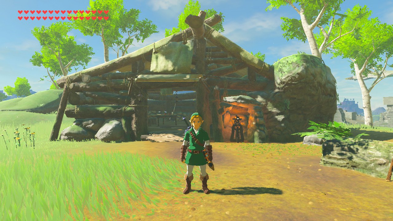 breath of the wild old man cabin