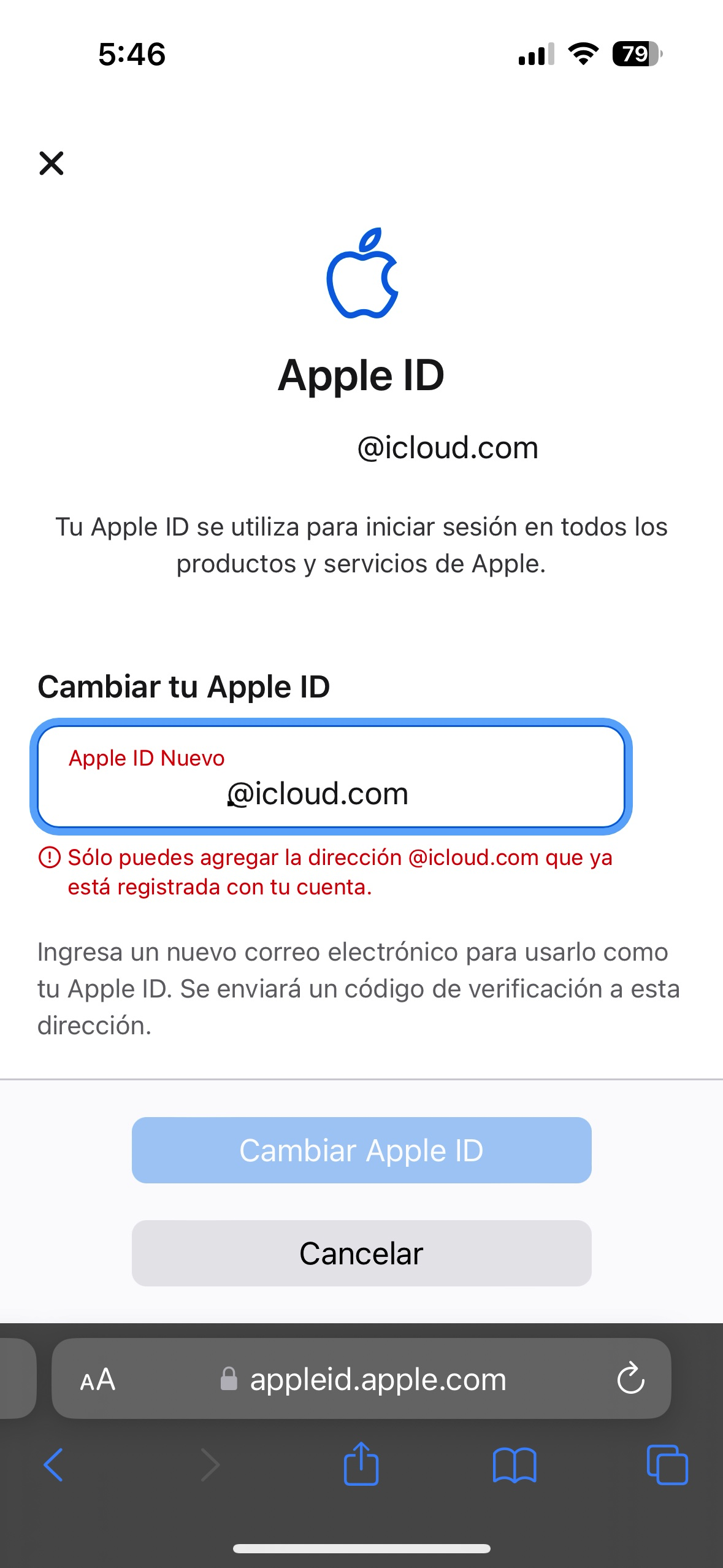 correo icloud