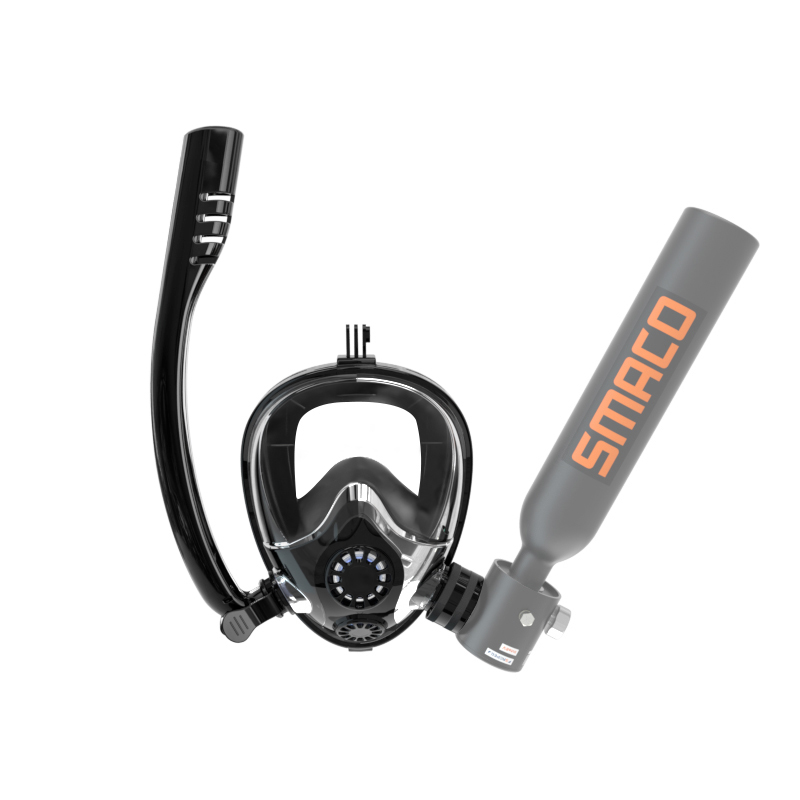 snorkeling mask with oxygen