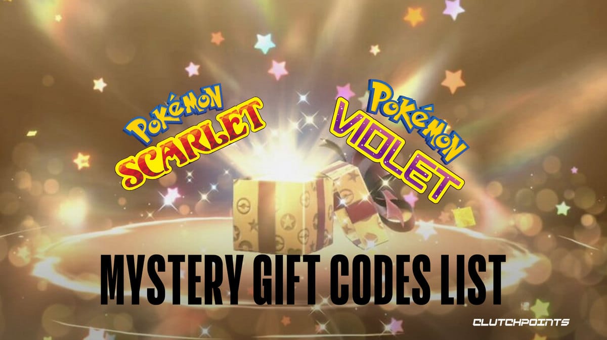 scarlet and violet mystery gift codes