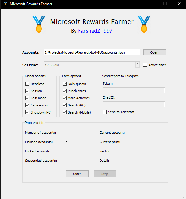 microsoft reward bot