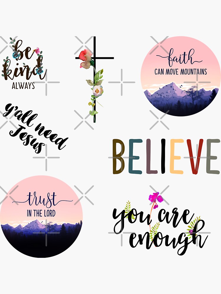 cute bible stickers