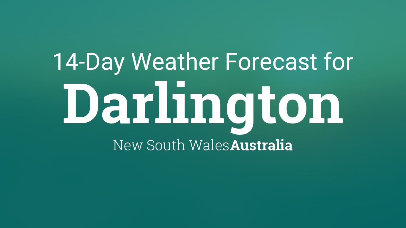 weather in darlington 10 days