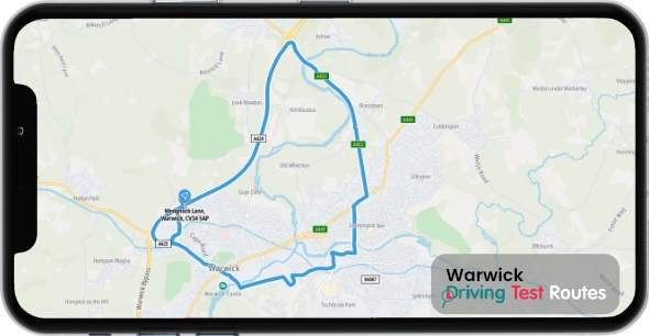 warwick driving test routes