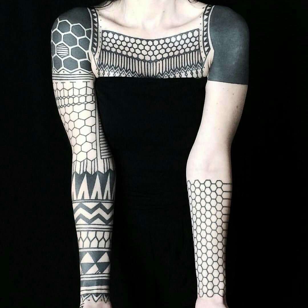 tatuaje neo tribal
