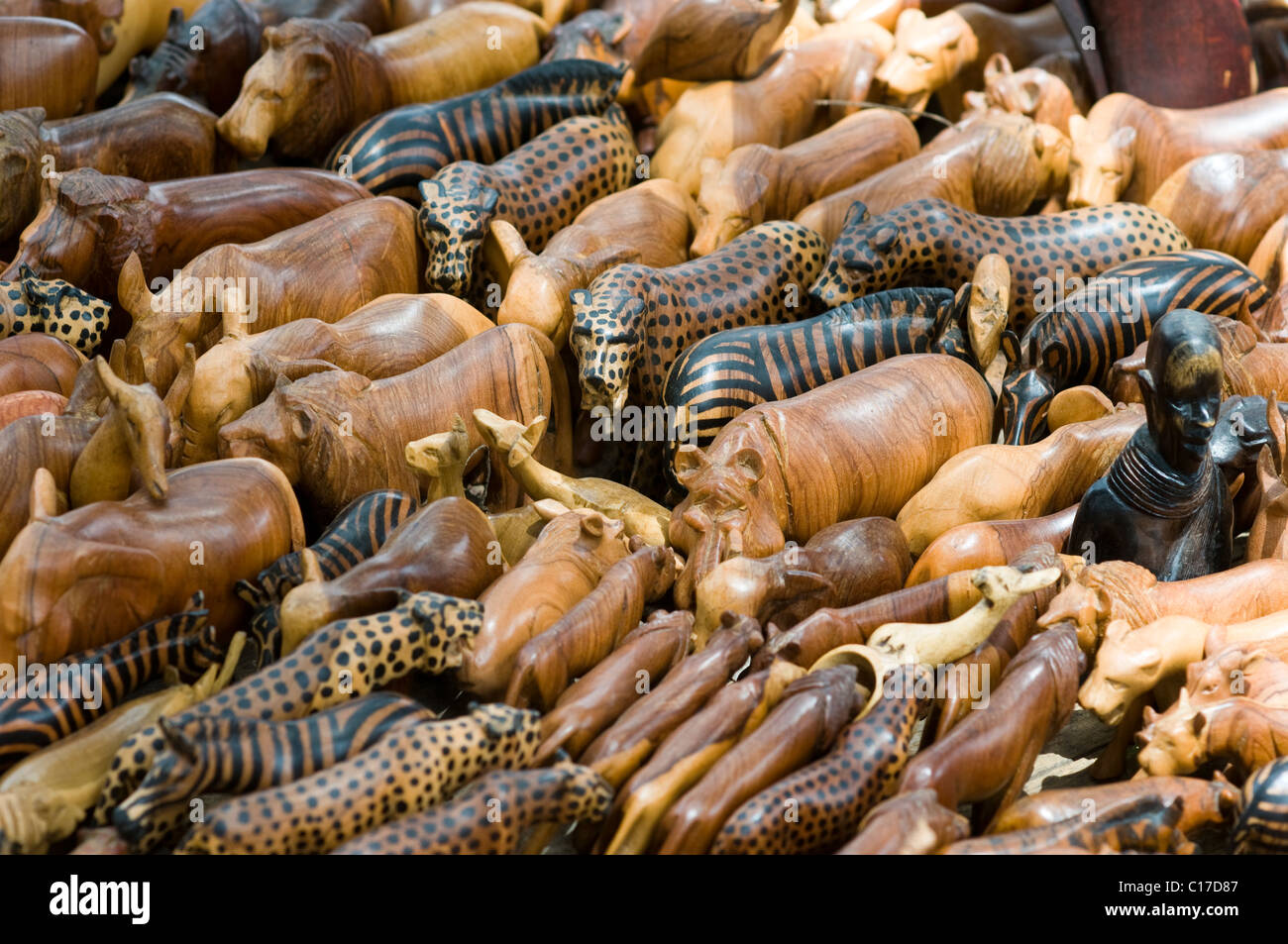 african carved animals