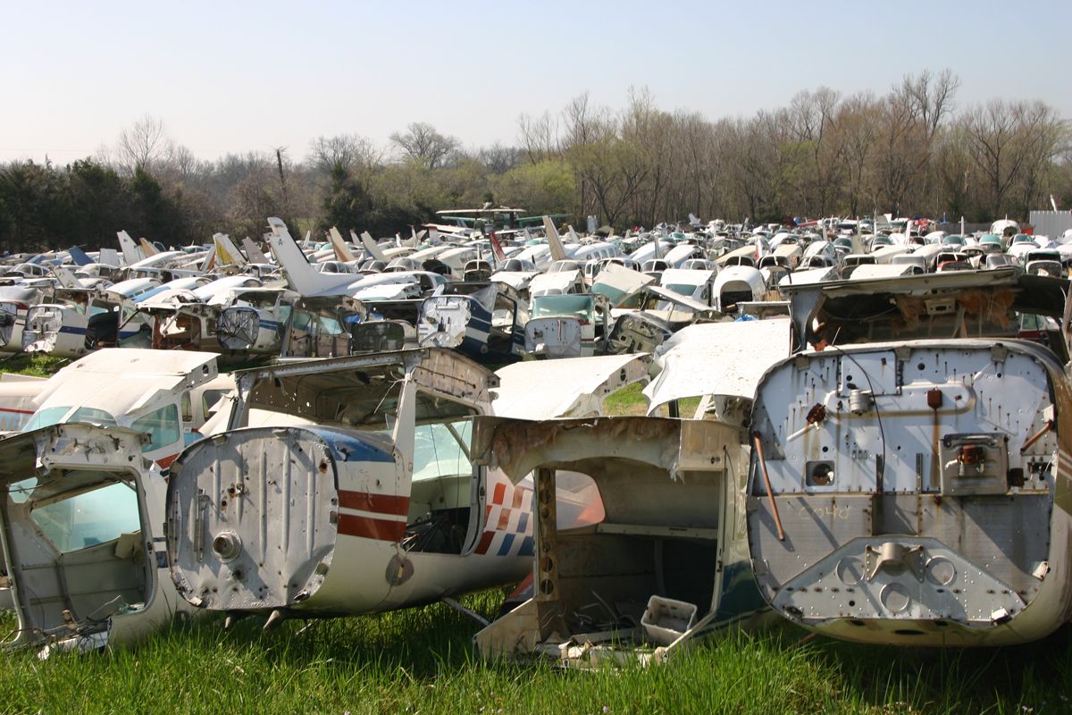 aircraft salvage yards usa