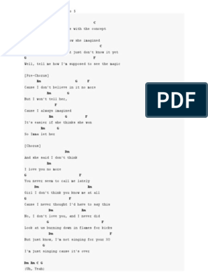 eden ukulele chords