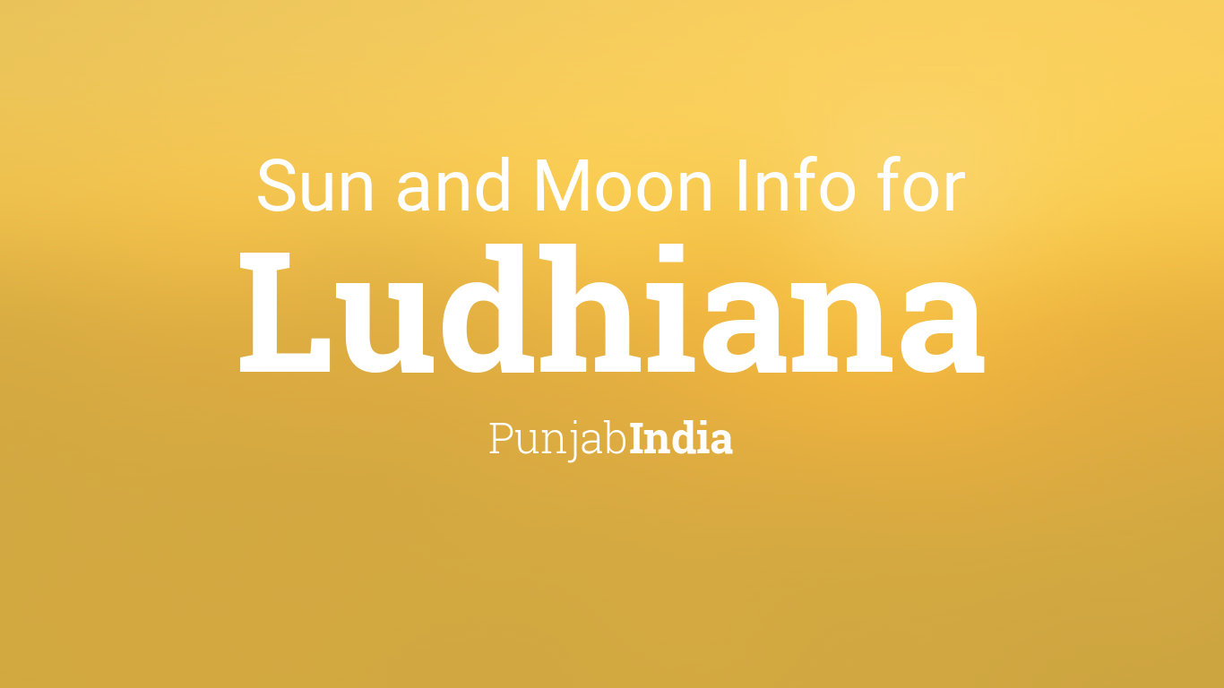 moonrise time today ludhiana