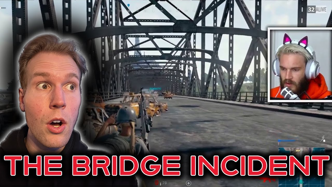 pewdiepie bridge incident