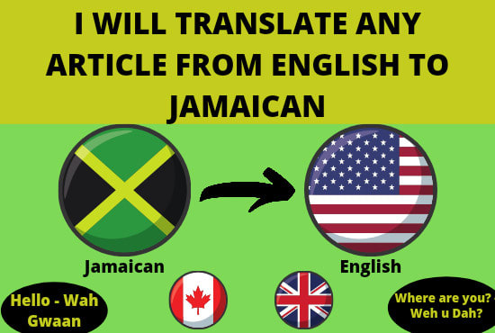 english to jamaican google translate