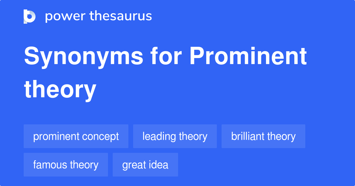 prominent thesaurus