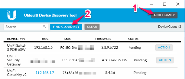 discovery ubiquiti