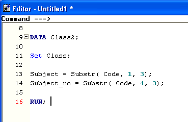 substrn in sas