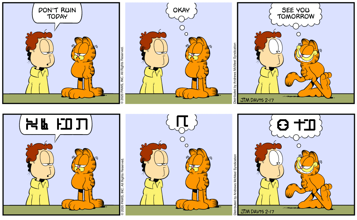 garfield comic today