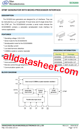 c9200 datasheet