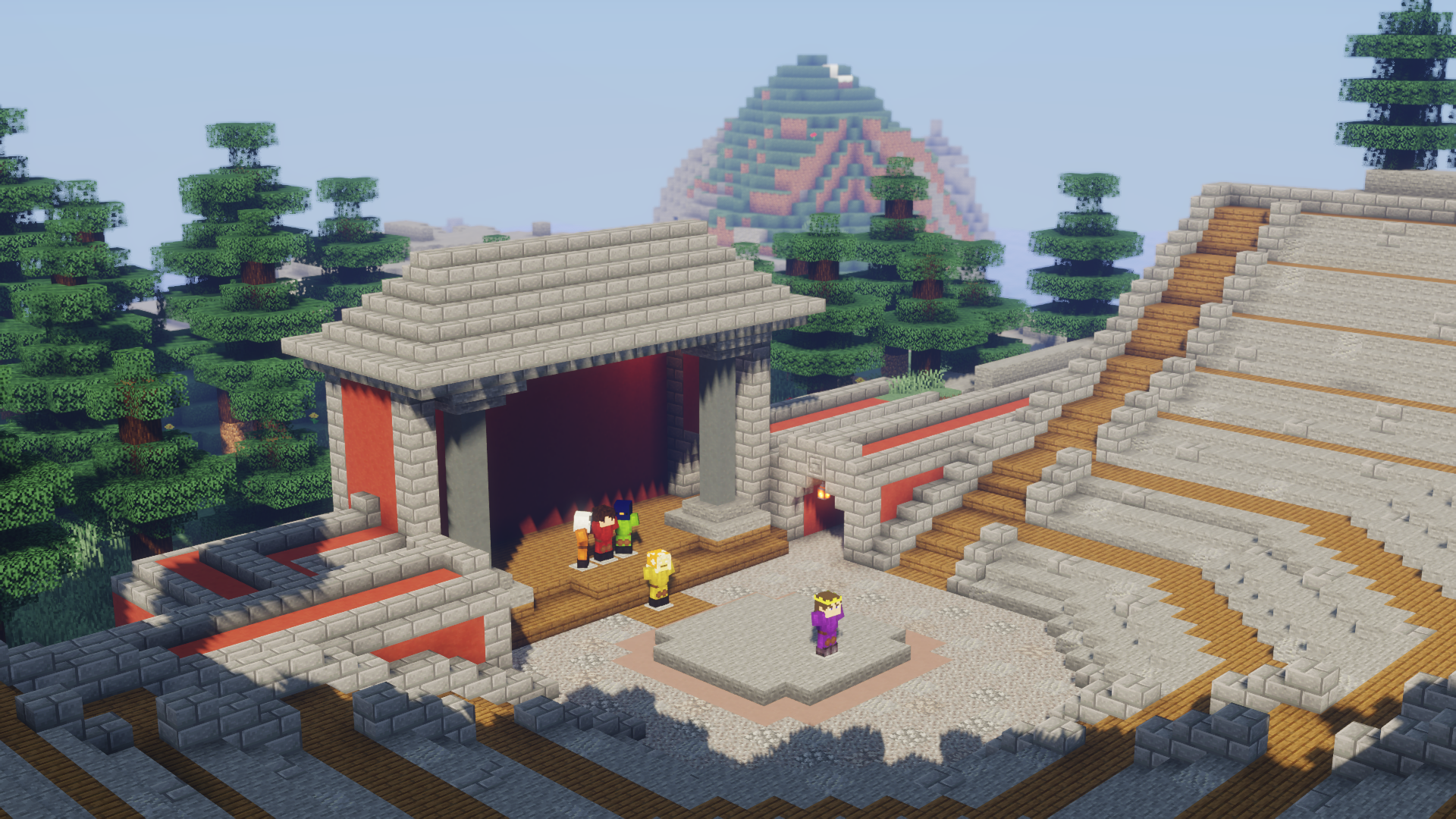 amphitheatre minecraft