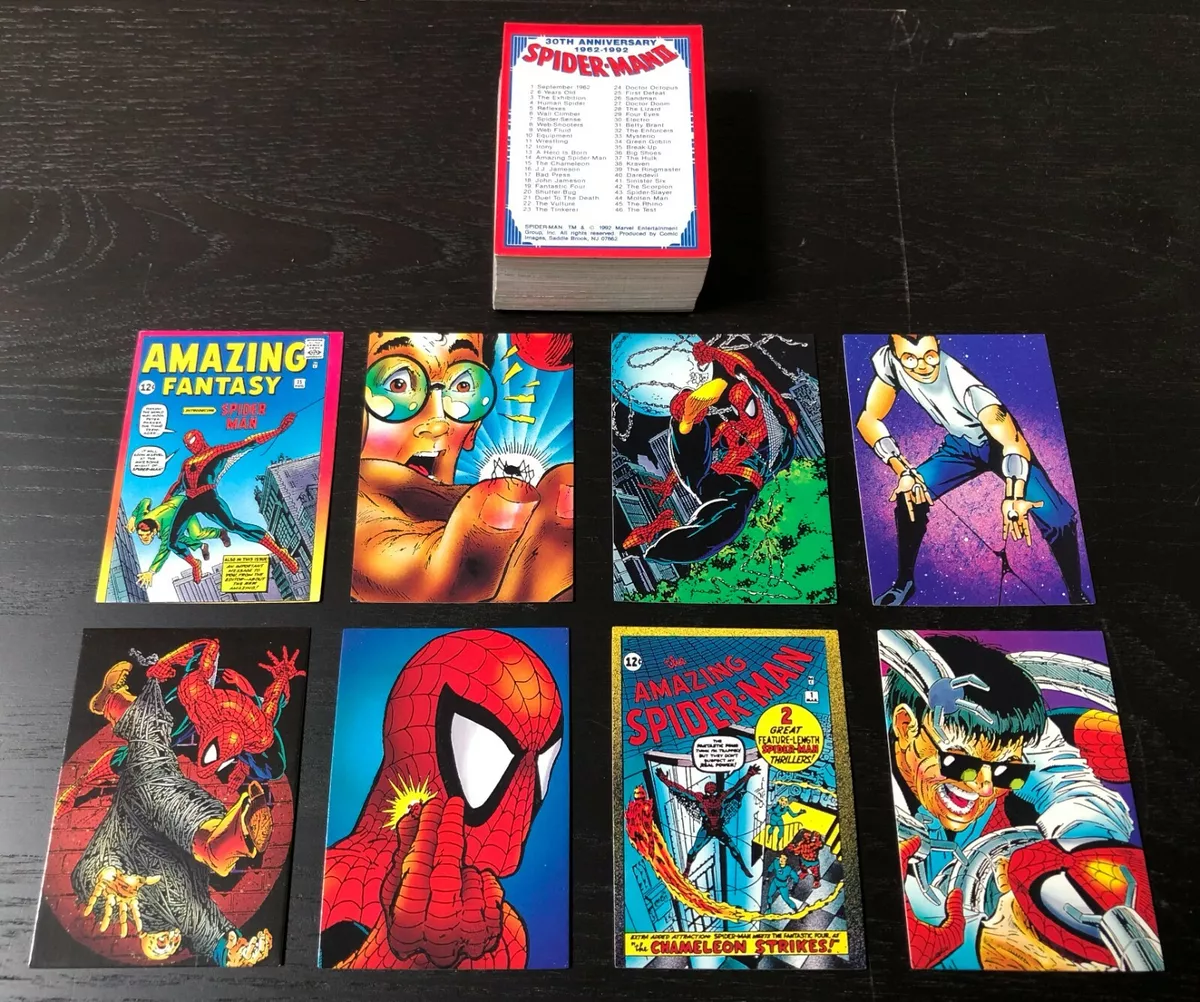 30th anniversary spider man 2 cards