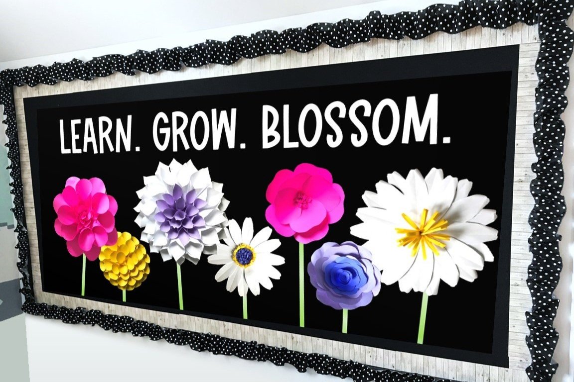 elementary spring bulletin board ideas