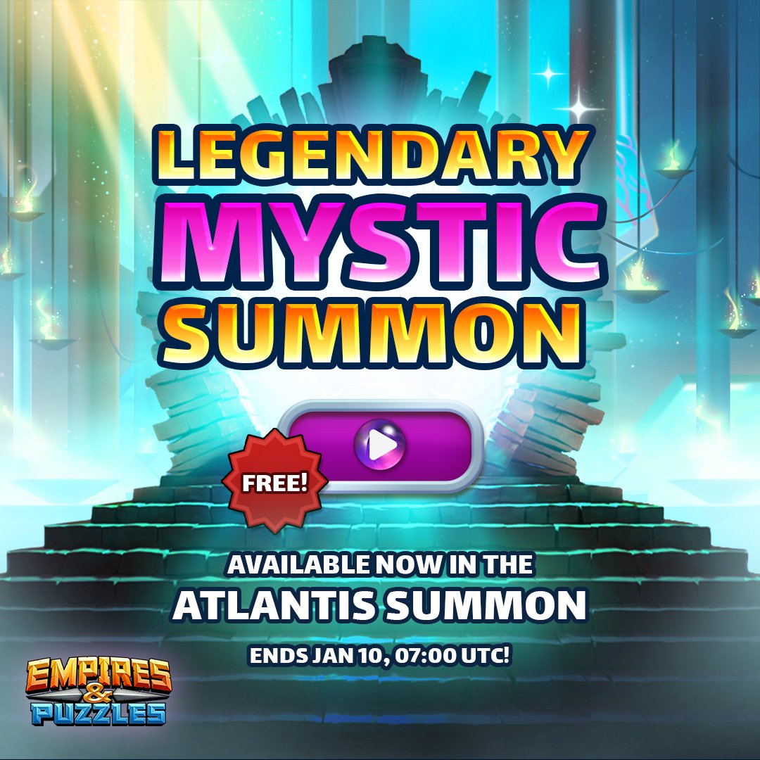 next atlantis summon empires and puzzles