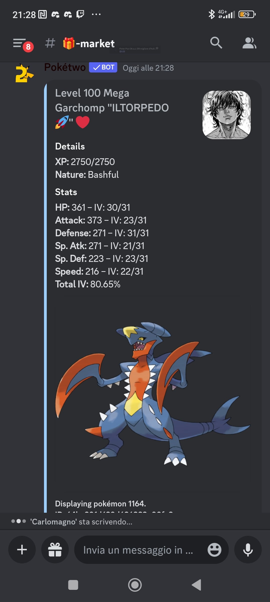 best garchomp moveset