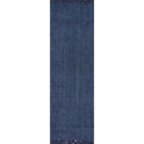 navy blue runner rug
