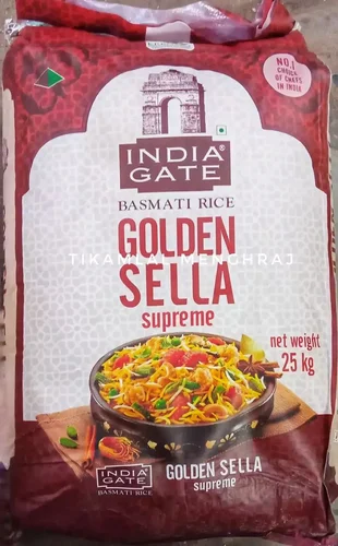 golden sella rice 25 kg price