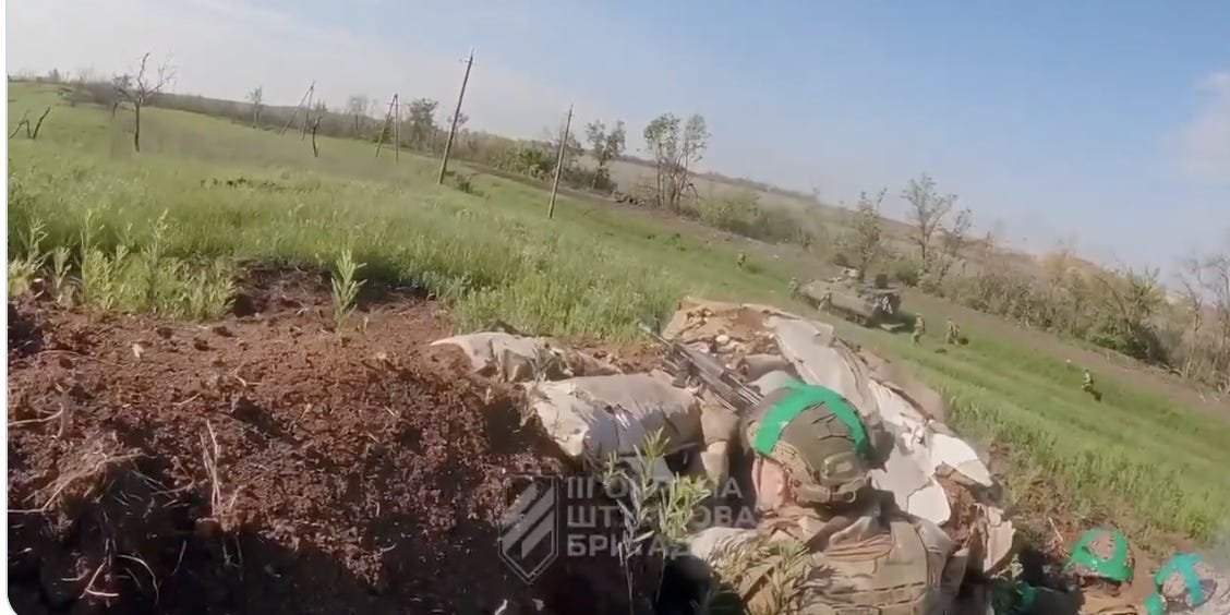 ukraine war helmet cam graphic